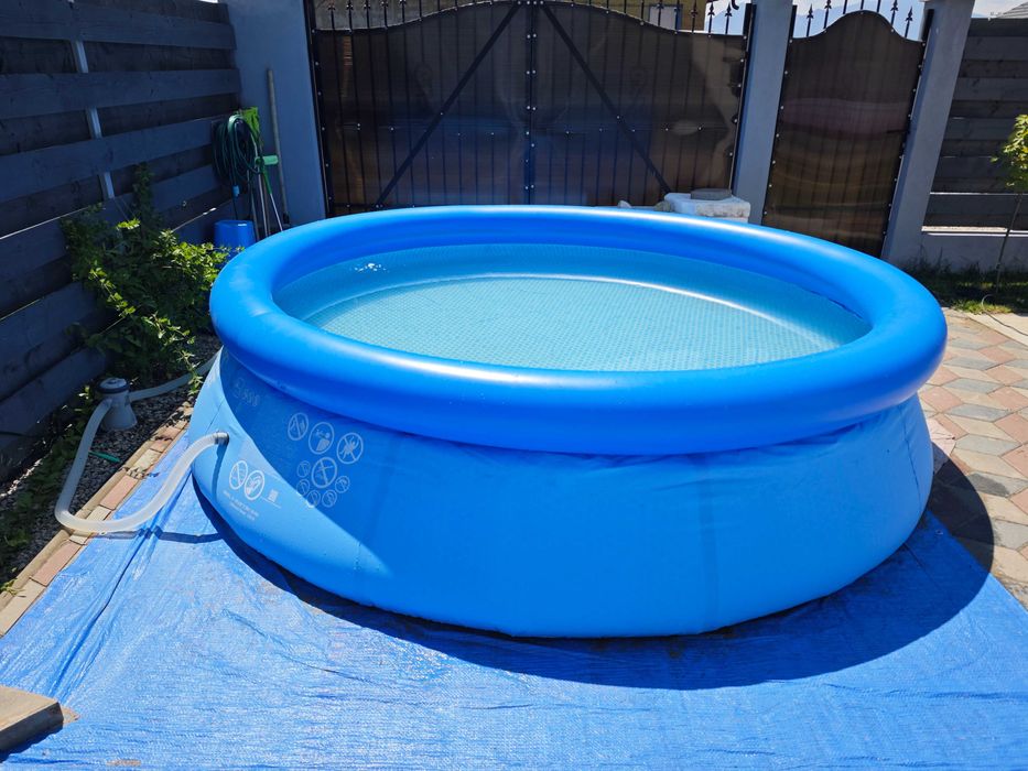 Piscina Intex 28122NP, D305xH76 cm, (1.250 l), inclusiv prelata solara