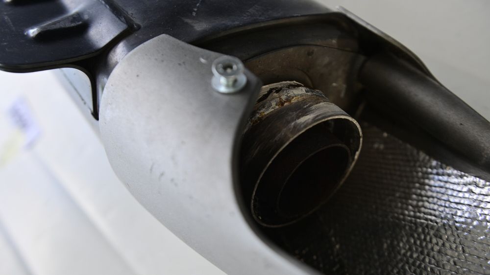 Kawasaki 1400 GTR 2010 2014 Toba de evacuare originala cot taiat