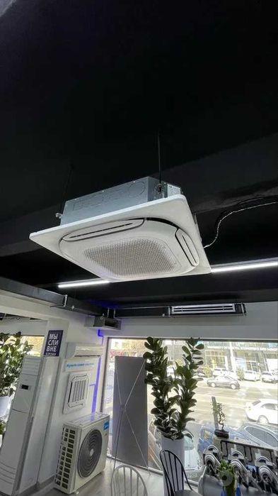 Кассетный кондиционер MIDEA - 36,000 Btu / Инверторный / Доставка
