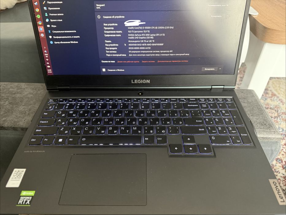 Lenova legion rtx 3050
