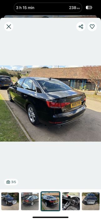 Bara fata audi a4 b9