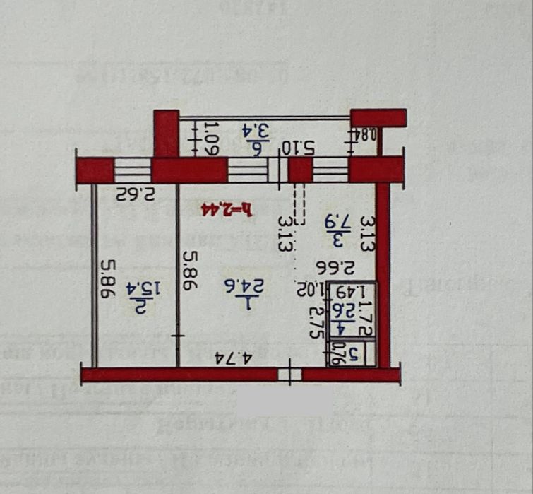 Продается 2х ком. квартира, р-н Стрелки