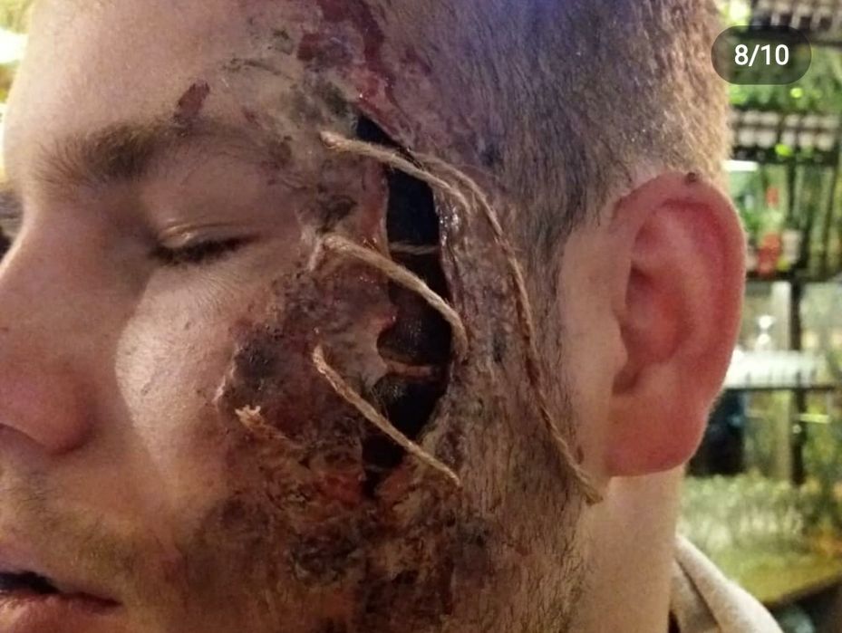 Грим на Хеллоуин