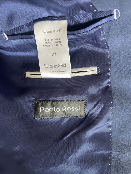 Costum barbati Paolo Rossi , cu doua camasi