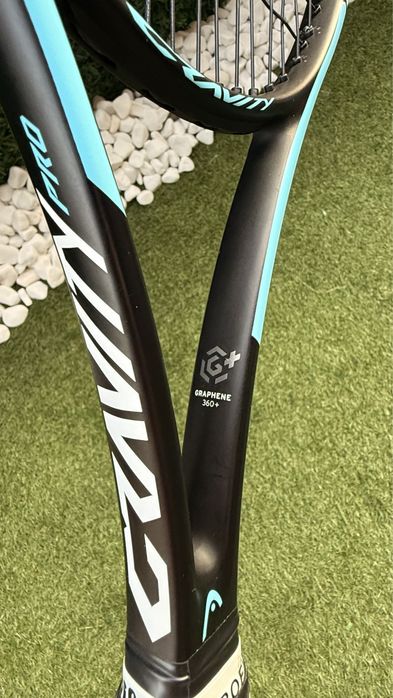 Тенис ракета HEAD Graphene 360+ Gravity Pro 2021 L3 + Luxilon кордаж, отлично състояние