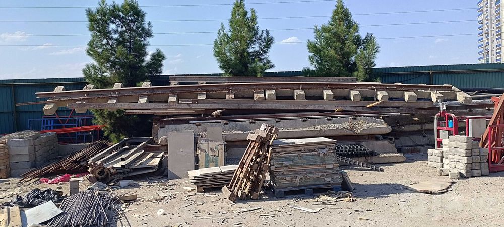 Рельсы шпалы для Башенного крана