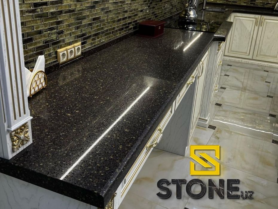 Столешницы,подоконники,поручни,умывальники,ресепшен,столы,детали интер