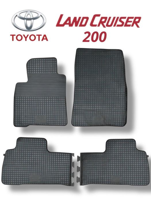 Коврики 3D в салон Toyota Land Cruiser 200