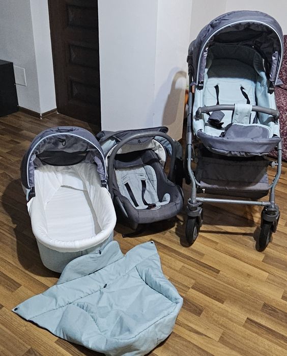 Vând carut Riko 3in1 550 ron