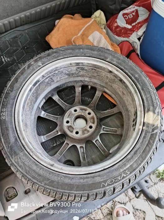 Ал.джанти с гуми 225/45/17