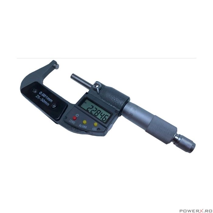 Mictrometru 25 - 50 mm, pentru masurarea dimensiunilor, cu display