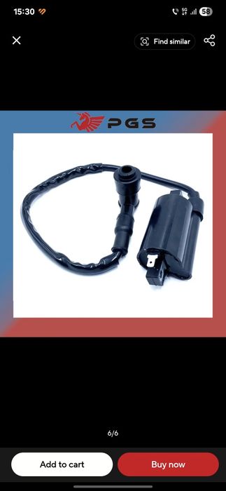 Bobina Inductie Atv LINHAI 400 300 275 260  si pompa benzina vacum