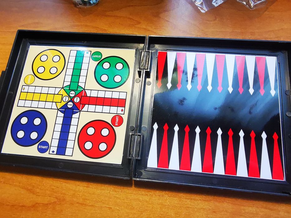 Sah de voiaj / Joc imi Sah 2 in 1 deosebit