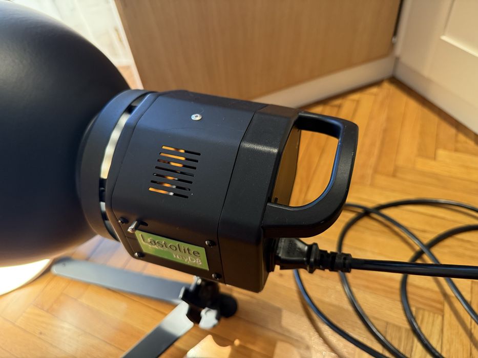 Kit lumini studio Foto video LASTOLITE Roy D8 C3200 UK Manfrotto