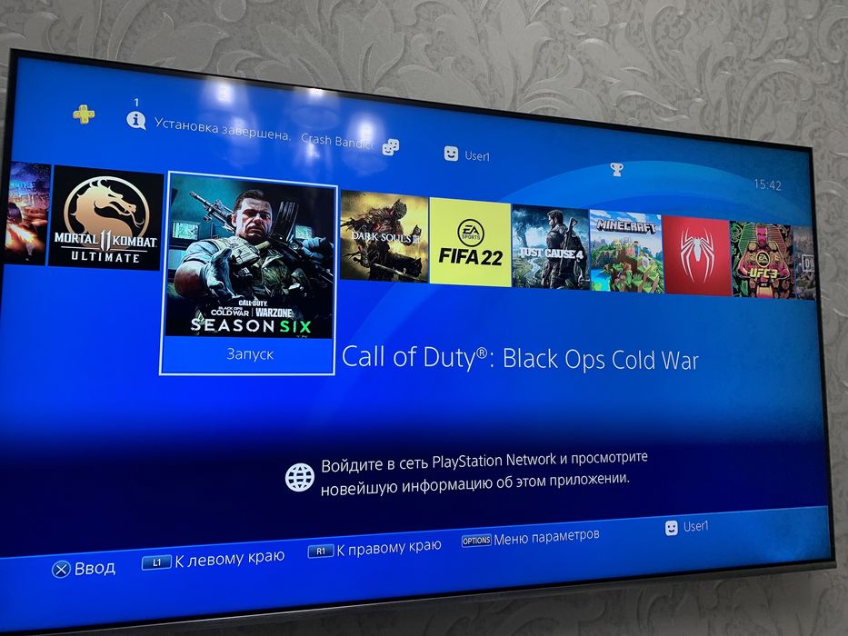 Playstation 4 slim 6.72-9.03 прошивка есть два джестика игры на борту