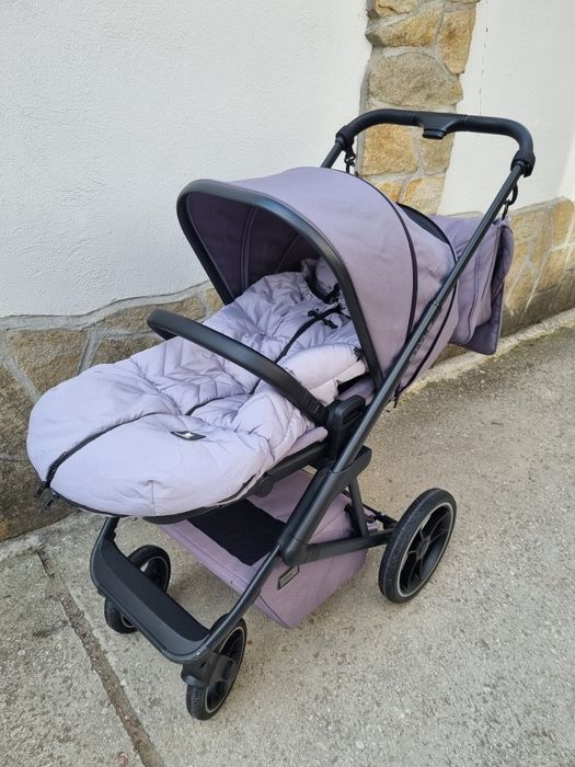 MOON Бебешка комбинирана количка Style Stone