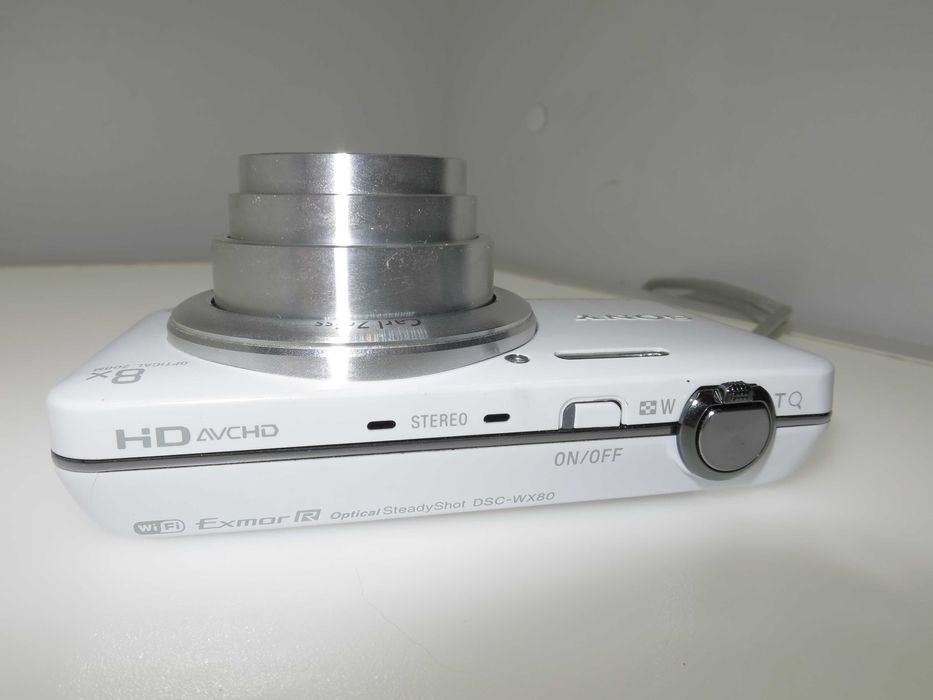 SONY Cyber-shot DSC-WX80 компактен фотоапарат дигитална камера FULL-HD