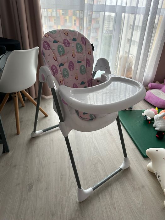 Scaun de masa Coccolle Fino, Pastel Lavender ajustabil husa lavabila