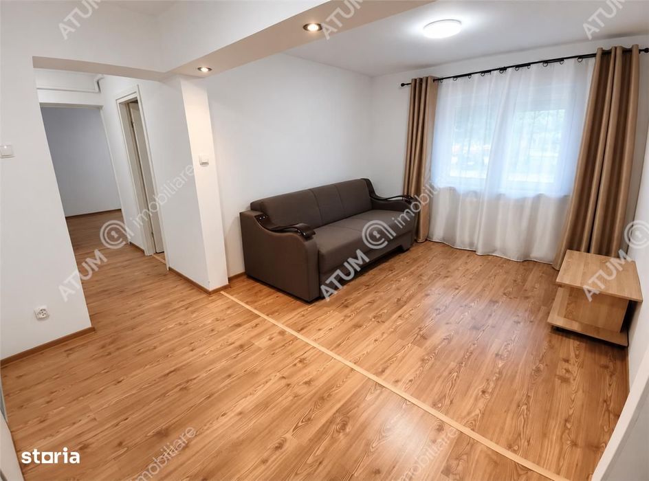 Apartament renovat cu 3 camere 2 bai si pivnita in Sibiu