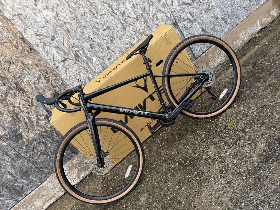 Bicicleta Gravel white -noua sigilata