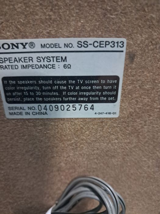 Boxe Sony pt combină