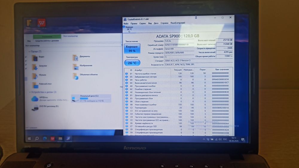Ноутбук Lenovo IdeaPad Z570