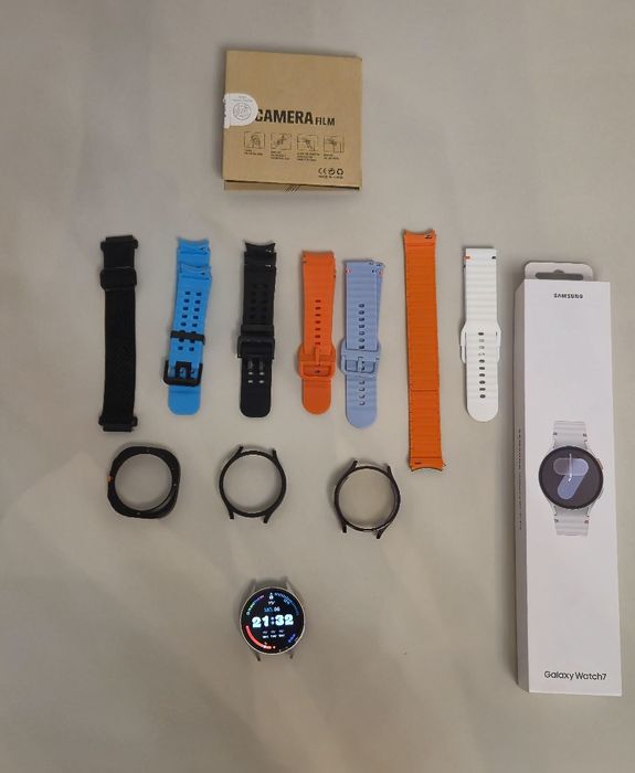 Samsung Galaxy Watch 7 – отлично състояние, с аксесоари и гаранция

Пр