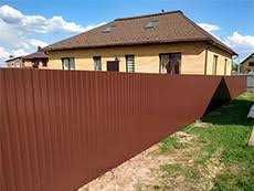 Установка заборов