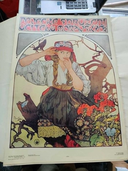 Плакати на известни картини на alfons mucha