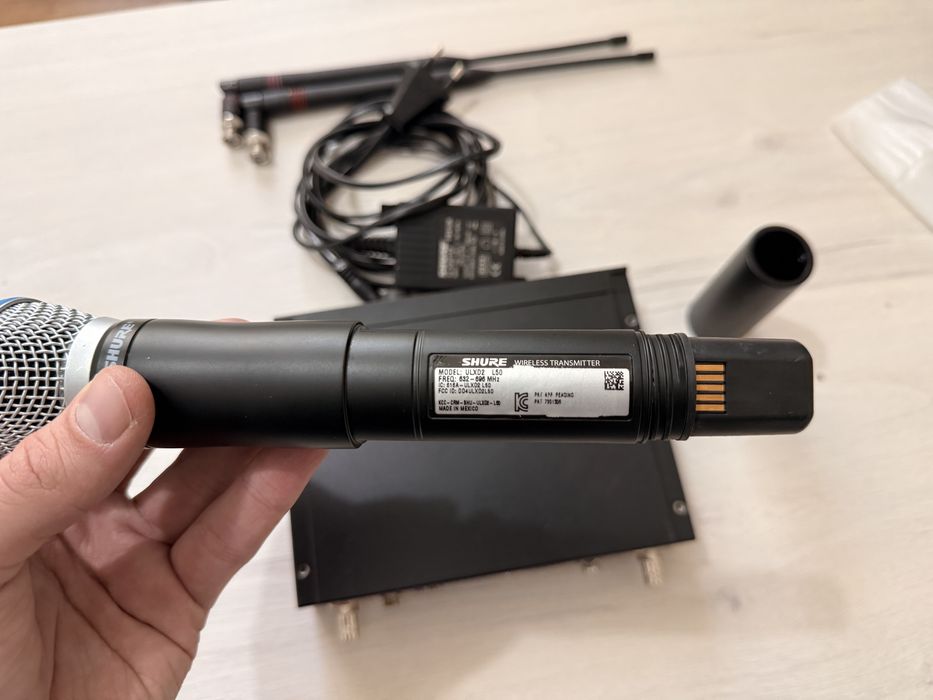 SHURE ULXD 24 L50  632-696 Beta 58a sau Beta 87A