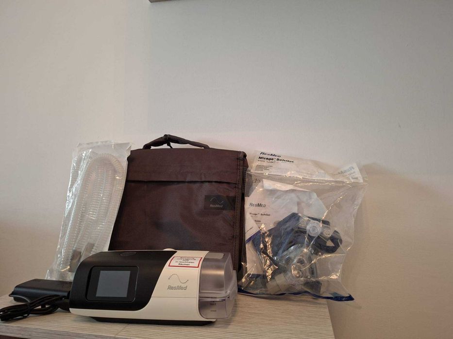 Само 594 часа !!! CPAP  Автоматичен Resmed Airsense 11 Autoset