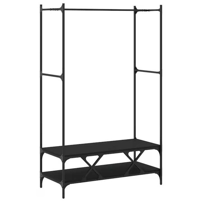 Suport Haine Negru Black IKEA The Home KIKA Exotique Dulap Dressing