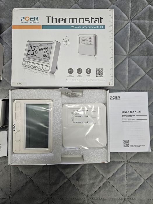 Продавам смарт безжичен термостат POER