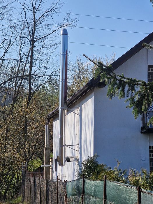 Coșuri pentru fum din inox dublu izolate