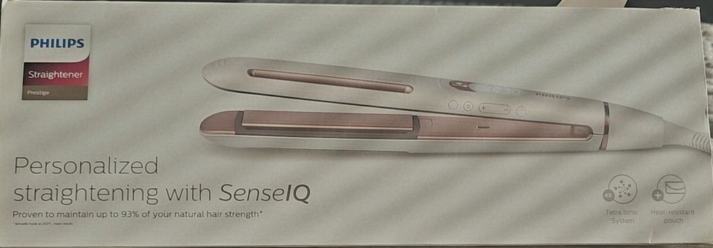 Професионална преса за коса Philips Prestige със SenseIQ (BHS830)