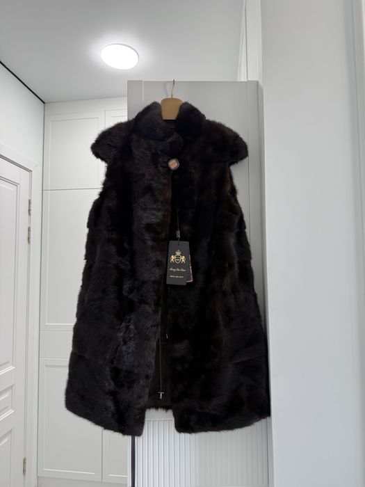 Норковая жилетка