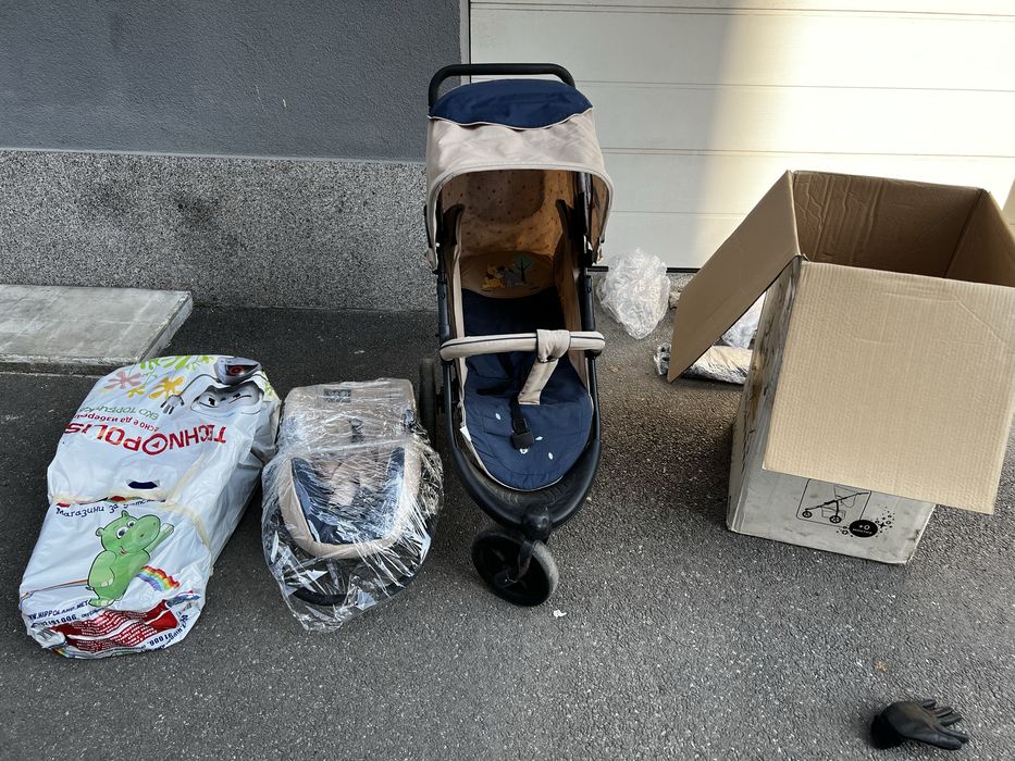 Детска количка Hauck Disney 3 в 1 + дъждобран