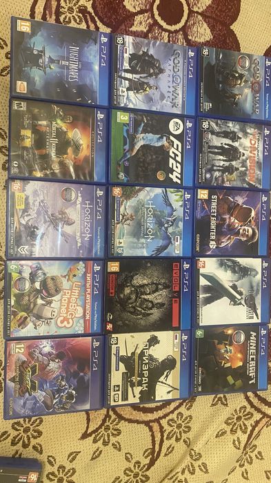 Диски на playstation 4