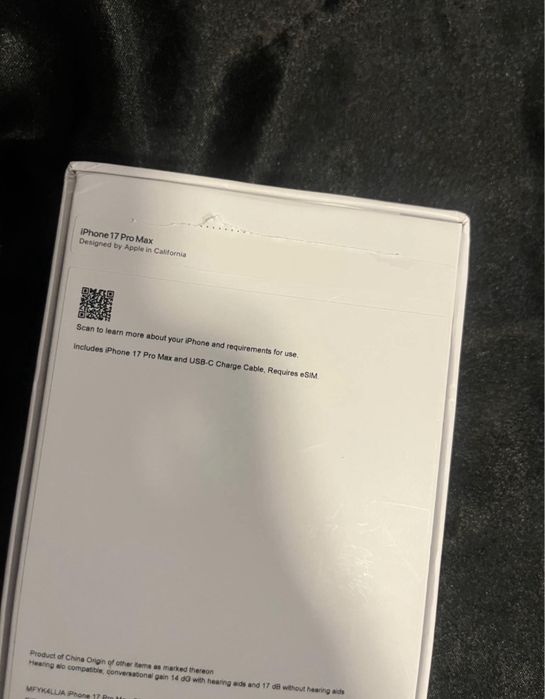 iPhone 17 Pro 256 GB, как новый
