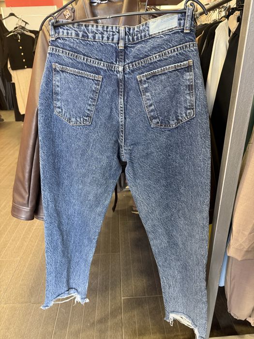 Дамски дънки Mom Fit без еластан