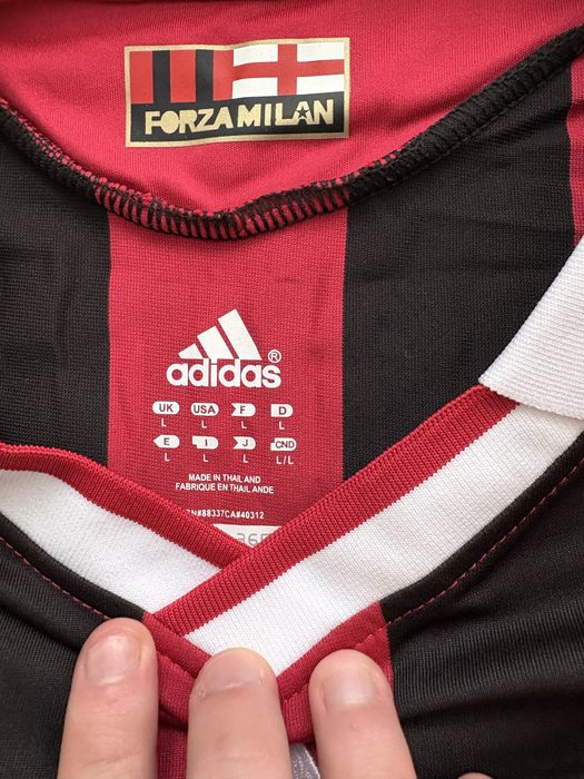 Tricou fotbal retro Ronaldinho AC Milan