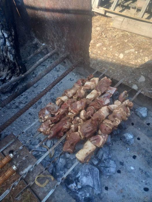 Шашлык маринованный, баранина