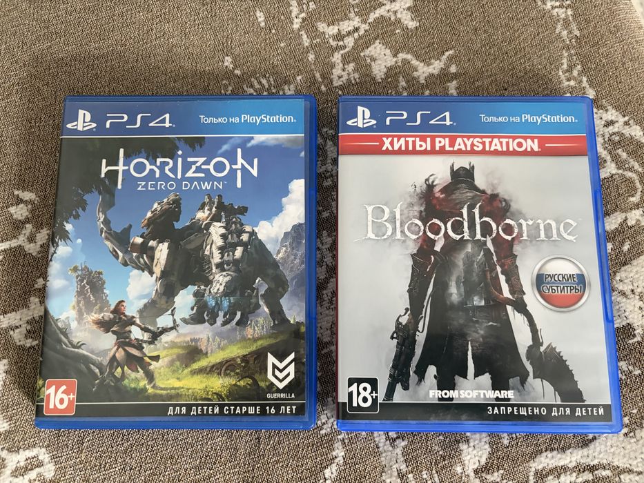 Horizon zero dawn, Bloodborne