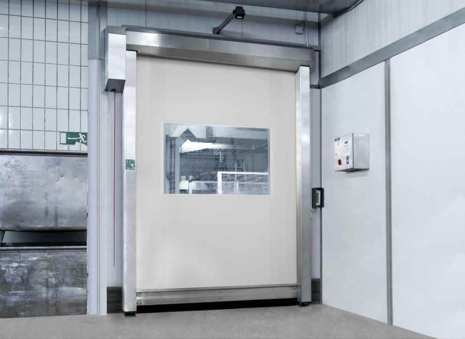 Скоростные быстрые ворота для пищевого производства и фабрик| Германия