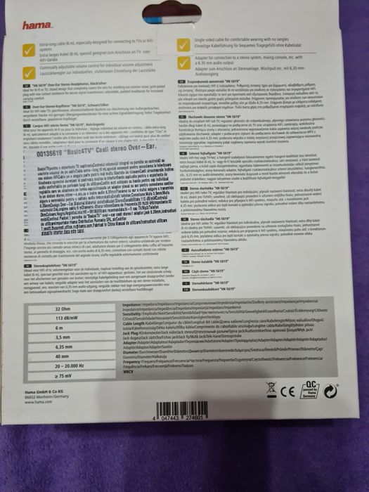 Vând căști audio Hama