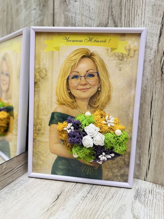 Персонализирани подаръци/декорации от скандинавски мъх