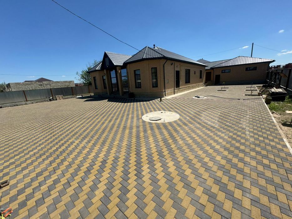 Укладка брусчатка