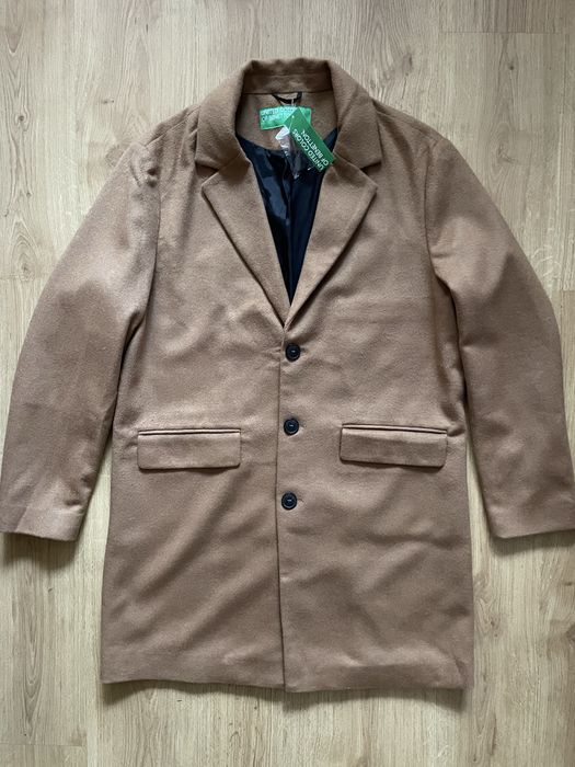 Benetton Wool Coat L/XL