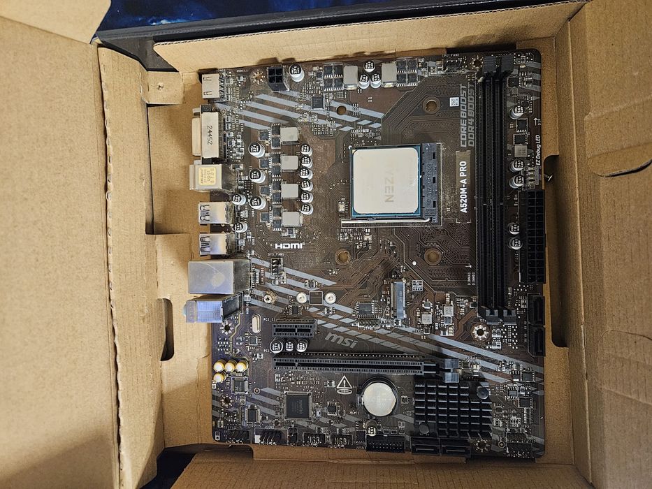 Vand kit sau separat msi a520 m pro si ryzen 5 4500