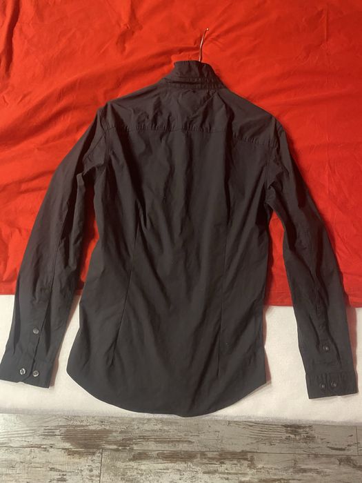 Черна риза Tommy Hilfiger размер М slimfit